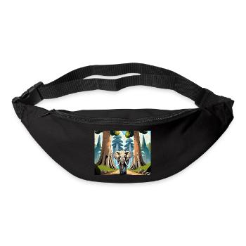 What Kind of Trees Are These german nursery rhymes - Bum bag - black - Front