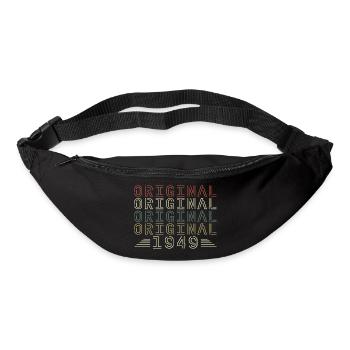 Original 1949 Vintage Retro Geburtstagsgeschenk - Gürteltasche - Schwarz - Vorne