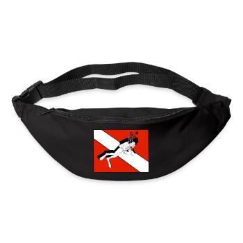 Scuba Diving Diving Sports Underwater - Bum bag - black - Front