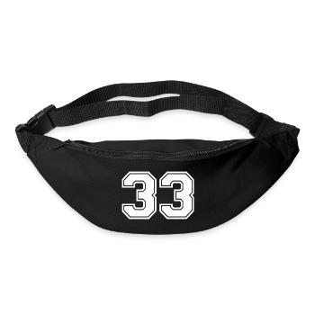 33 - Bum bag - black - Front