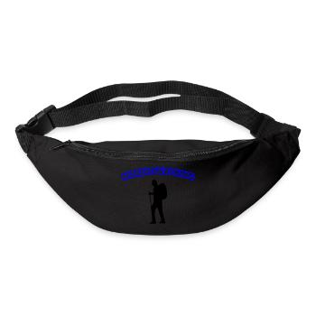 Marche nordique - Sac banane - noir - Devant
