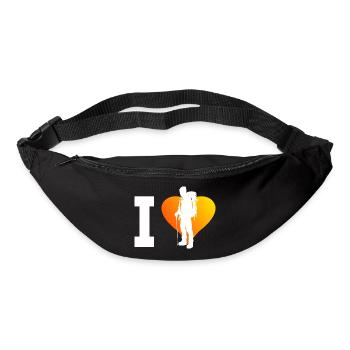 Damen Boulder Klettern Bouldern Climbing - Gürteltasche - Schwarz - Vorne