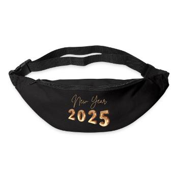 Nouvel An 2025 - Sac banane - noir - Devant