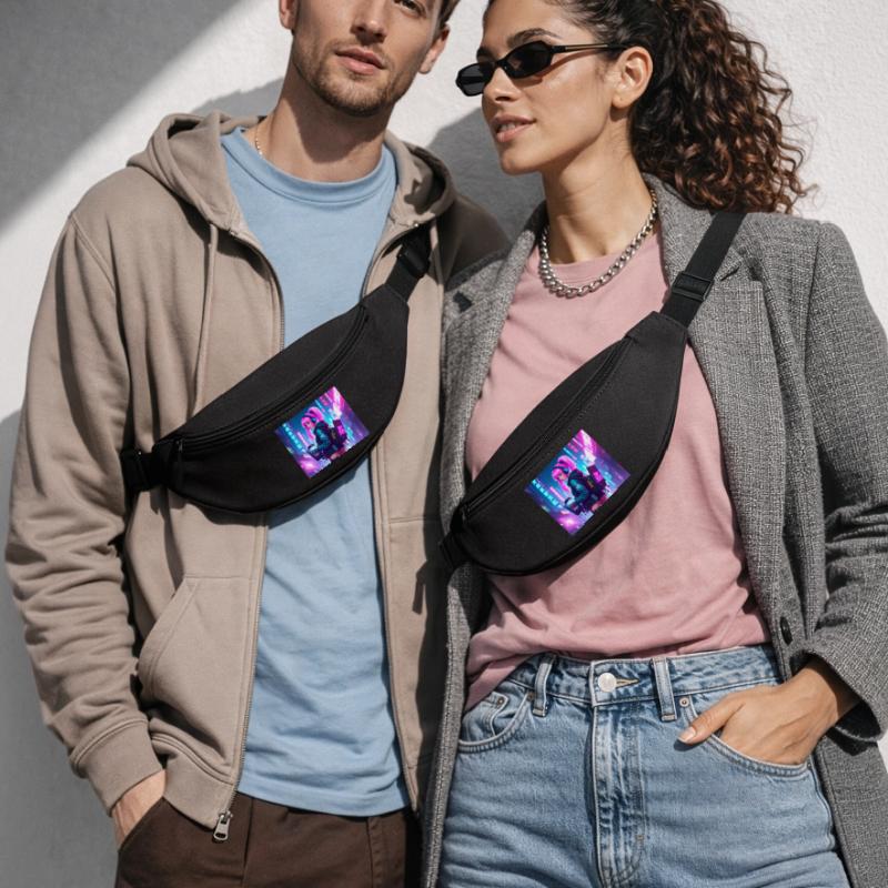 Cyber DJ Coder – Beats, Bytes & Blinks Gürteltasche