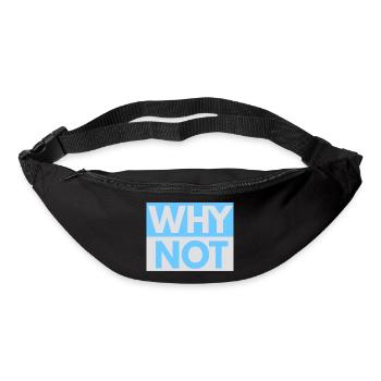 Why Not imprint - Bum bag - black - Front