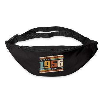 Original 1956 Vintage Vintage Birthday Retro - Bum bag - black - Front
