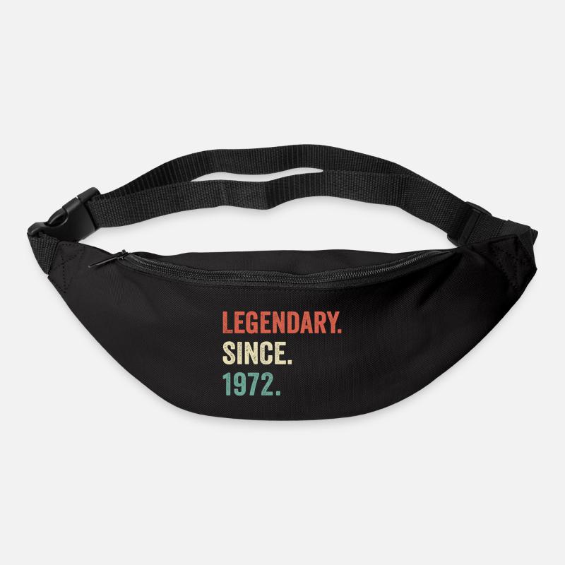 legendär seit 1972 - Gürteltasche - Schwarz