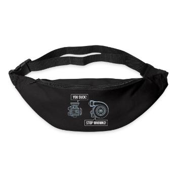 Auto You Suck Stop Whining Tuning Car Mechanic - Bum bag - black - Front