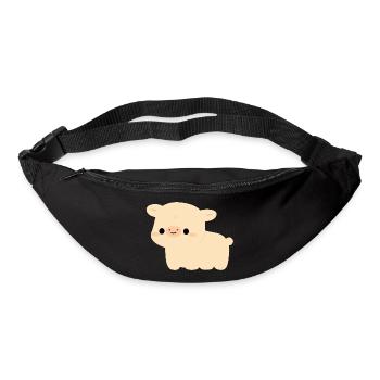 Charolais Cow - Bum bag - black - Front
