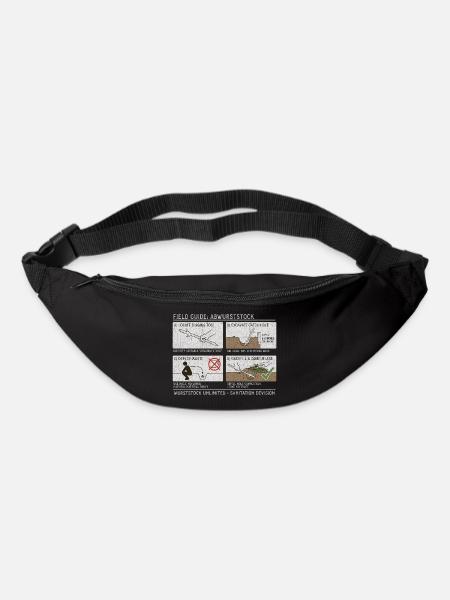 Field Guide: Wilderness Waste Sanitation - Gürteltasche - Schwarz