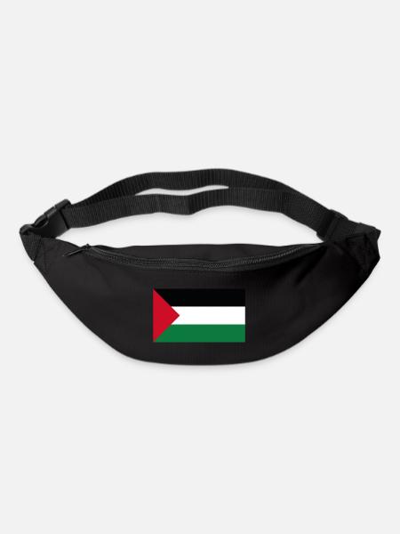 Palestine Flag - Bum bag - black