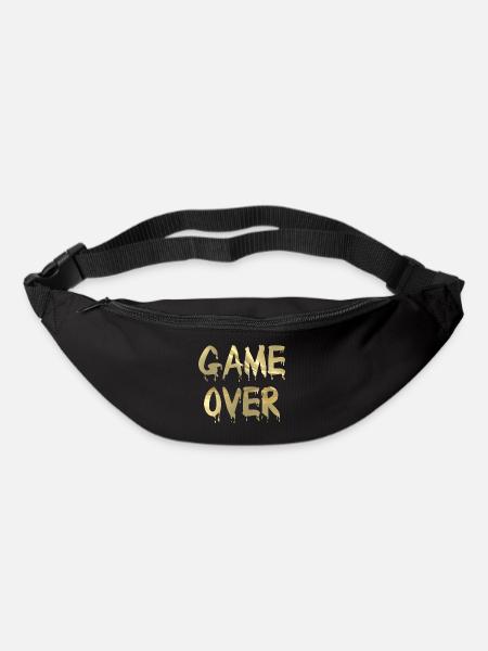 Game Over - Gürteltasche - Schwarz