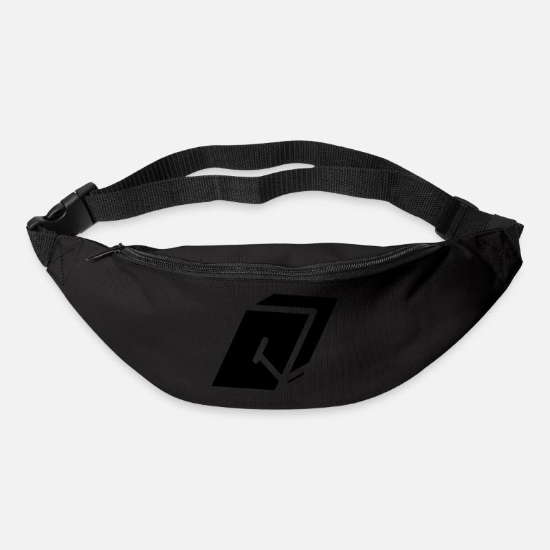 Abstract Q Brief - Gürteltasche - Schwarz
