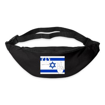 Israel Peace - Bum bag - black - Front