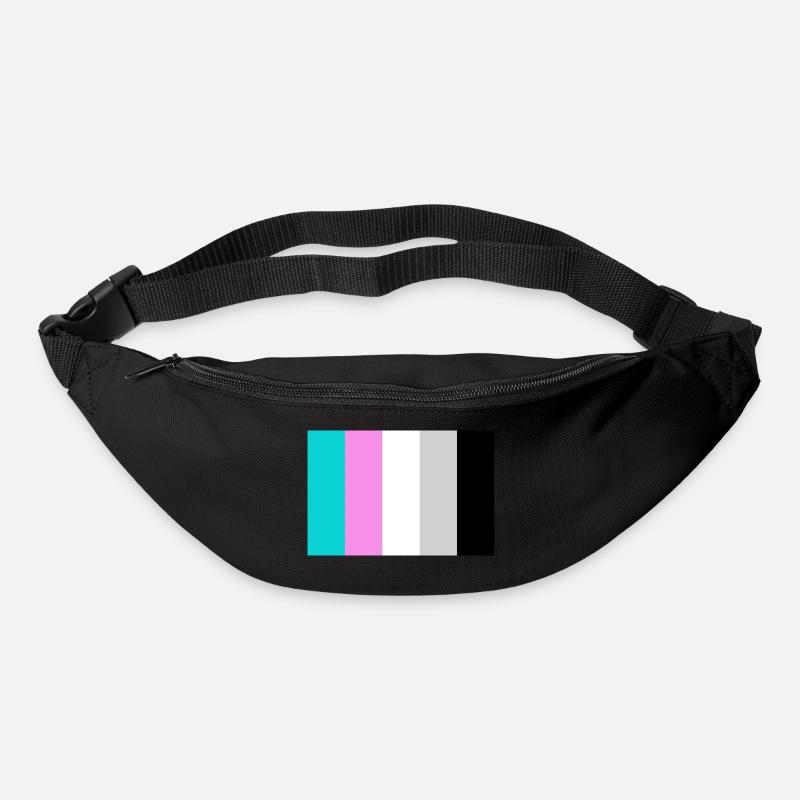 Miami Vice Color Theme - Gürteltasche - Schwarz