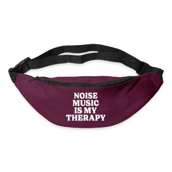Fächermusik Geräuschtherapie Musik Lärm - Gürteltasche - Burgunderrot - Vorne