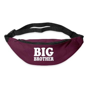 Big brother - Sac banane - bordeaux  - Devant