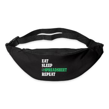 Insurance Actuary Analyst Spreadsheet - Bum bag - black - Front