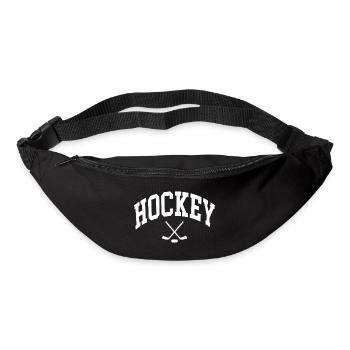 Eishockey - Gürteltasche - Schwarz - Vorne