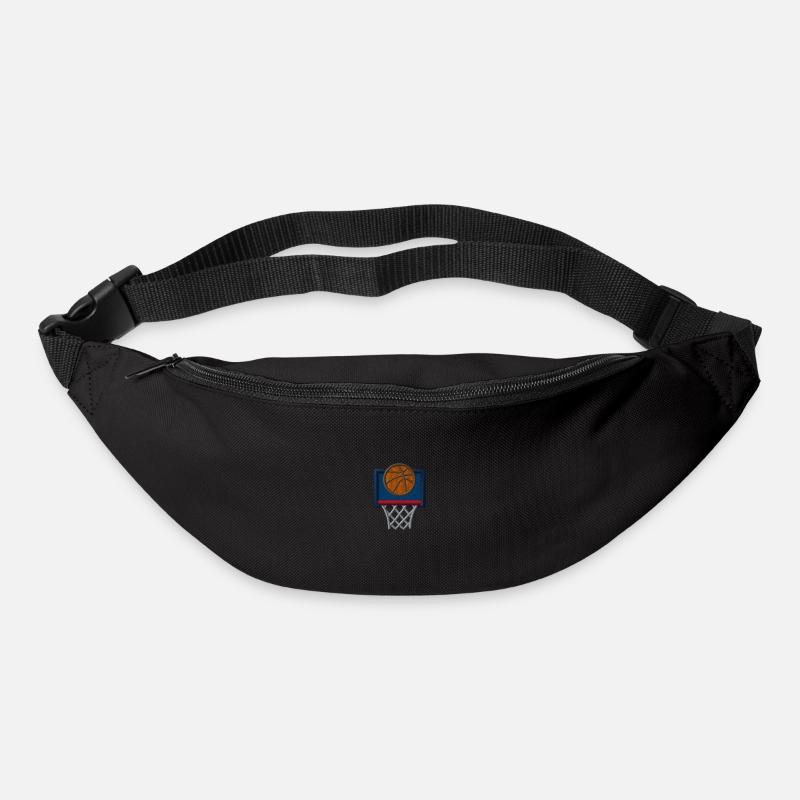 Basketballkorb - Gürteltasche - Schwarz