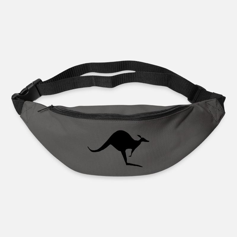 single kangaroo - Gürteltasche - Graphite