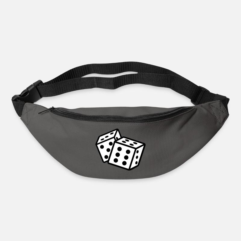 würfel - Gürteltasche - Graphite