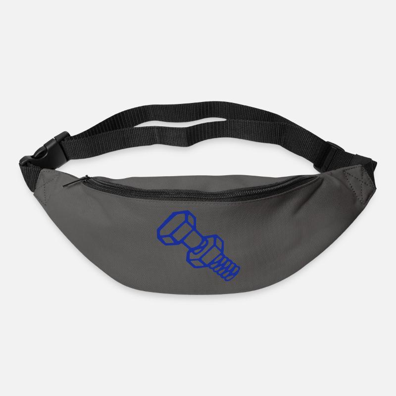 Vis - Sac banane - gris graphite