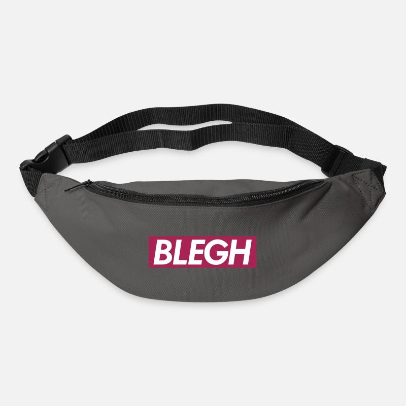 BLEGH - Gürteltasche - Graphite