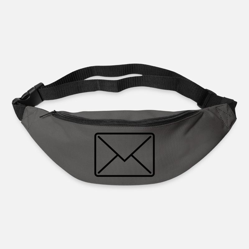 briefumschlag_icon1 - Gürteltasche - Graphite