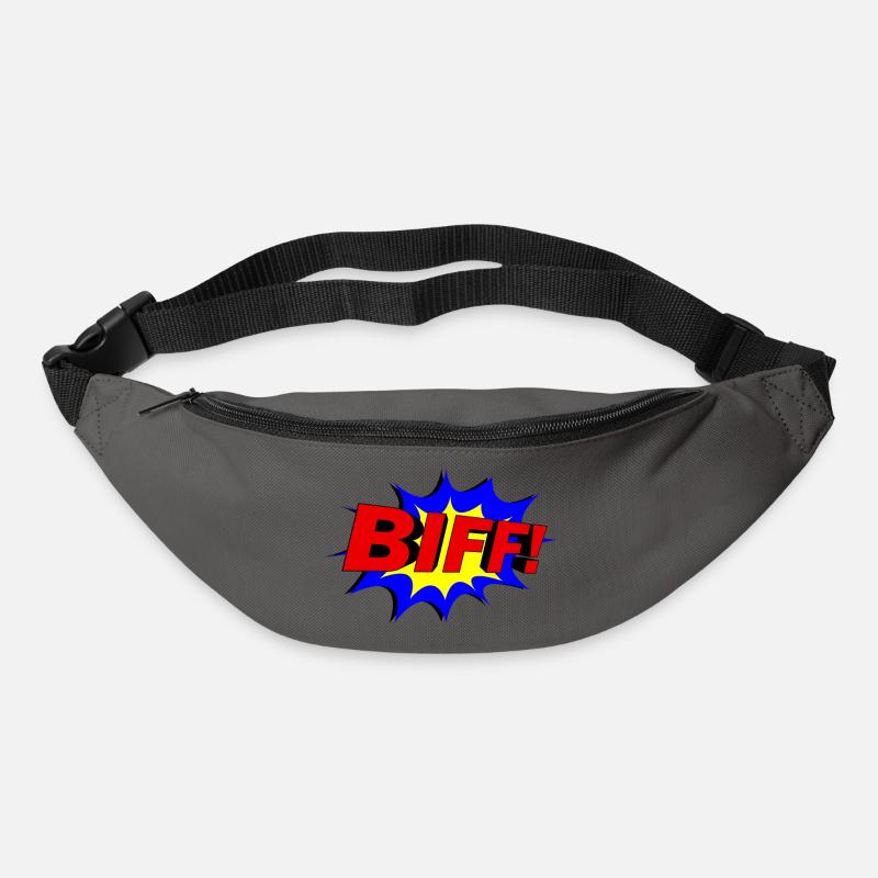 BIFF slogan! - Bum bag - graphite grey