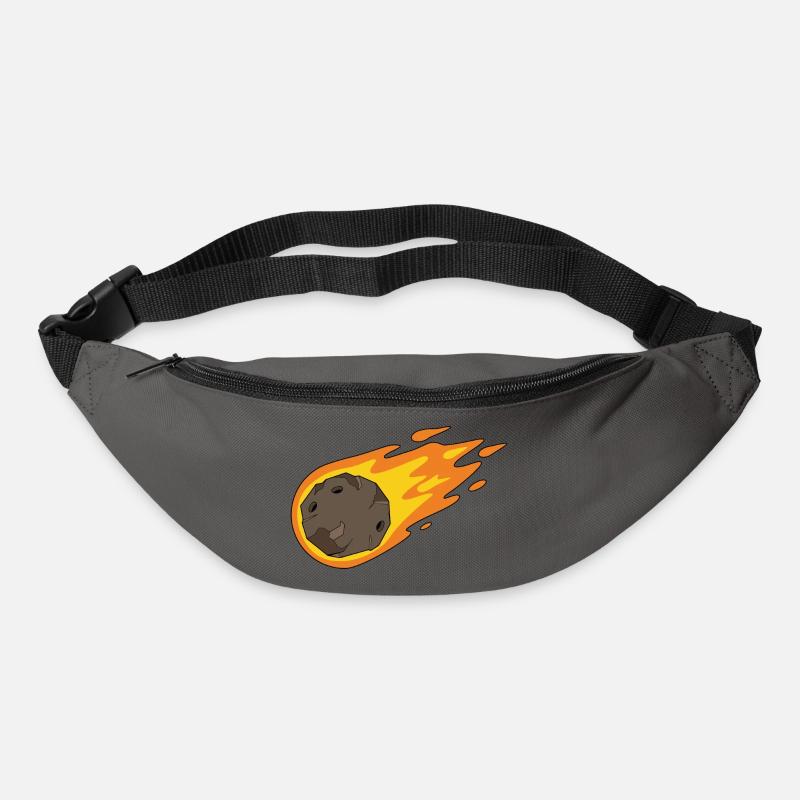 Astéroïde Comète - Sac banane - gris graphite