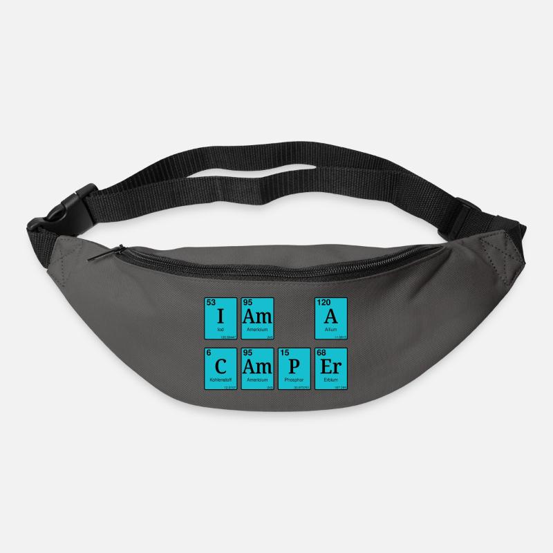 I am a camper - Gürteltasche - Graphite