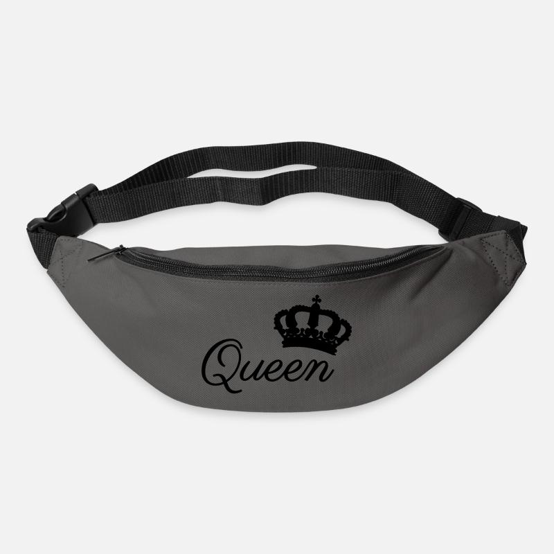 Queen Crown - Bum bag - graphite grey