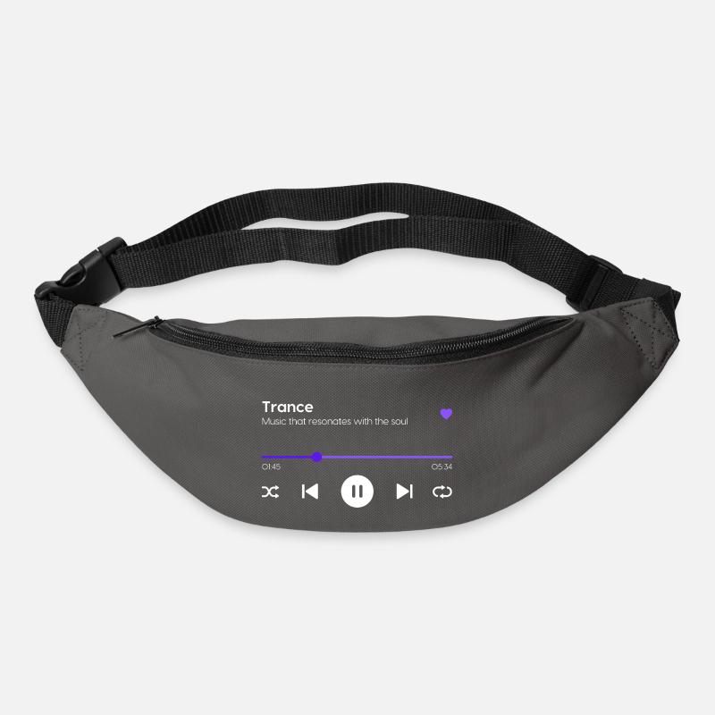 Transe - Sac banane - gris graphite