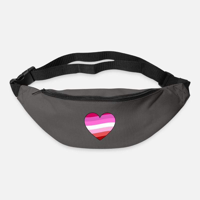 Pride Lesbian - Gürteltasche - Graphite