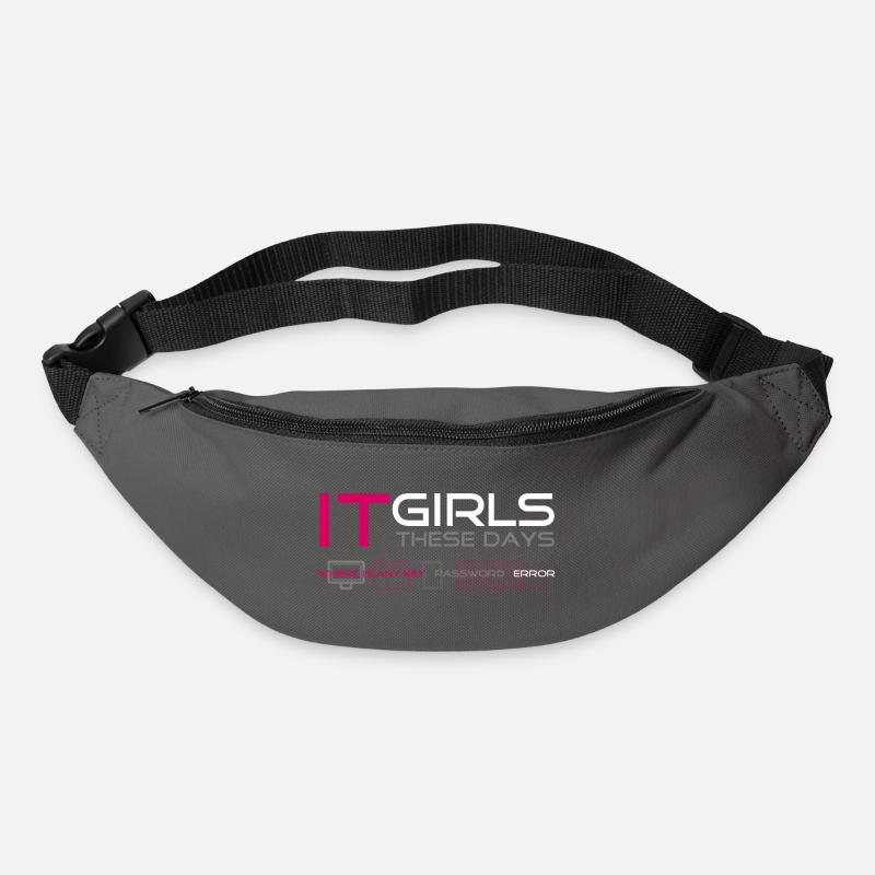 IT Mädchen Pink - Gürteltasche - Graphite