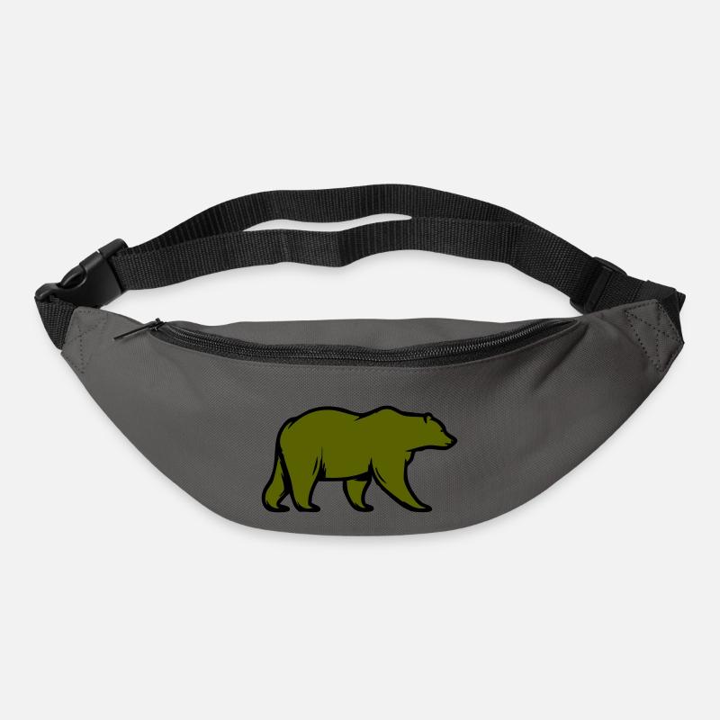 bär - Gürteltasche - Graphite
