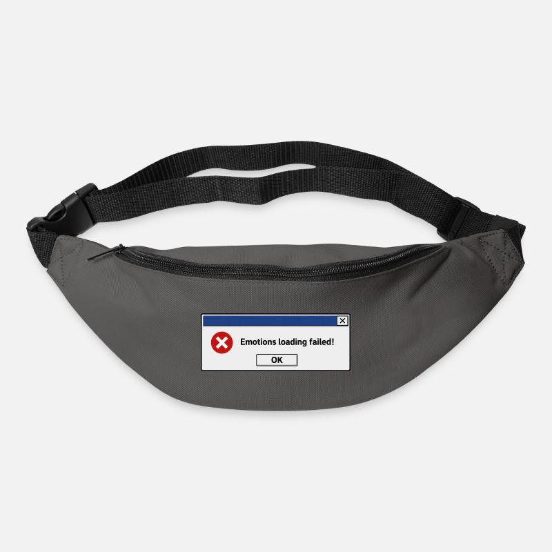 Emotionsladung fehlschlug - Gürteltasche - Graphite
