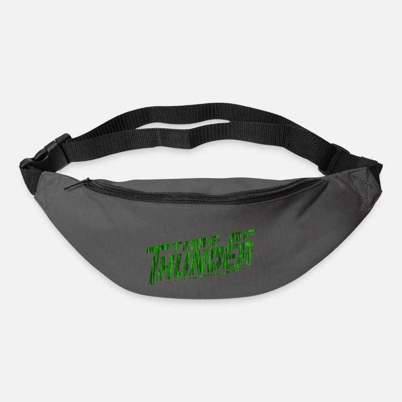 GREEN POWER - Gürteltasche - Graphite