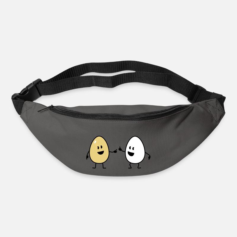 eggs - Sac banane - gris graphite