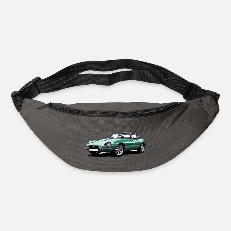 Zackenskizze vom Typ E - Gürteltasche - Graphite