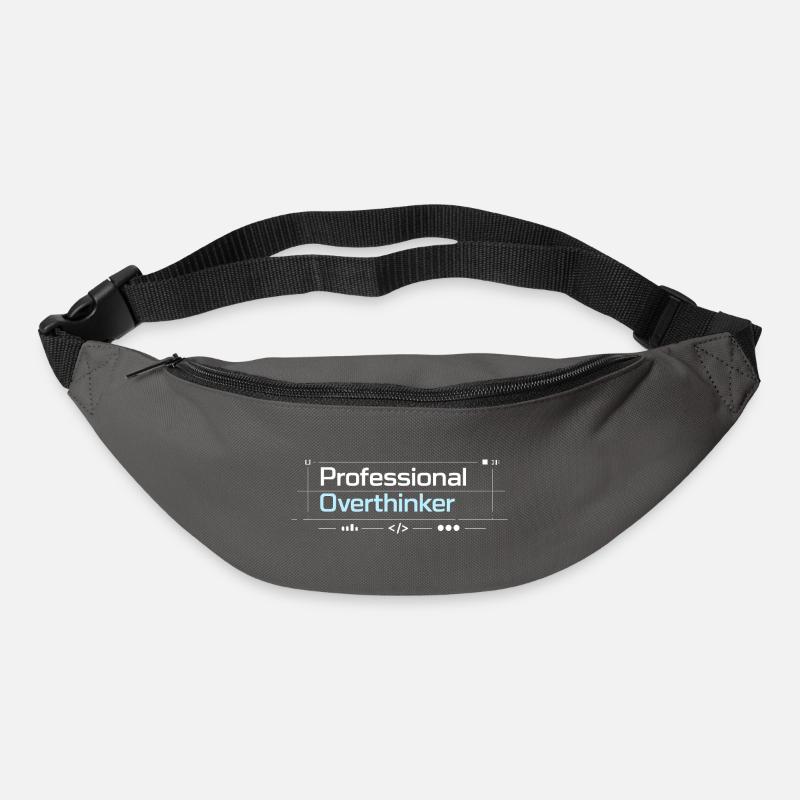 Technologie professionnelle OVERTHINKER - Sac banane - gris graphite