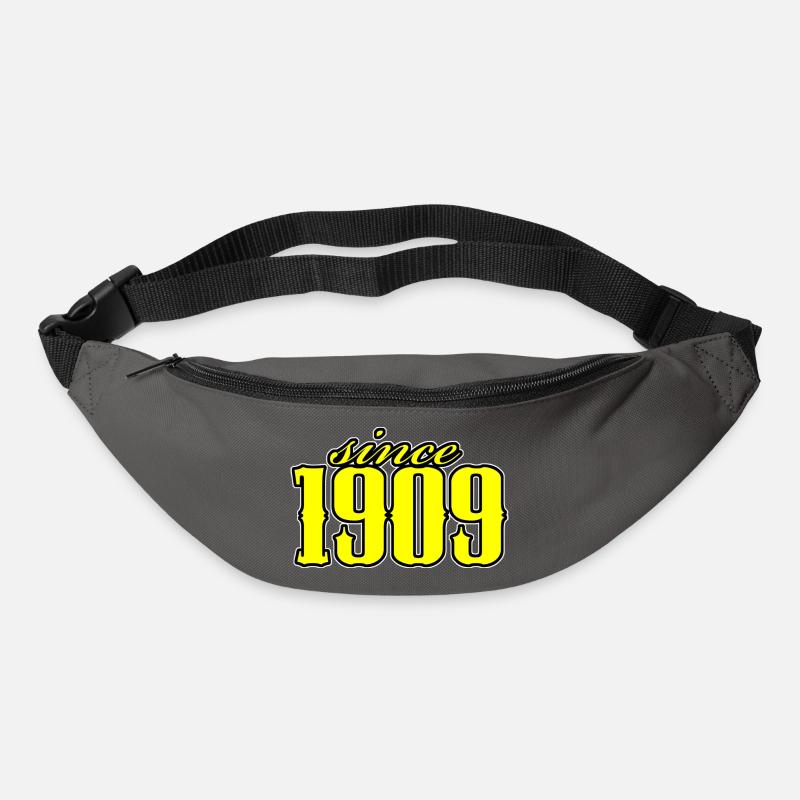 since 1909 (yellow) - Gürteltasche - Graphite