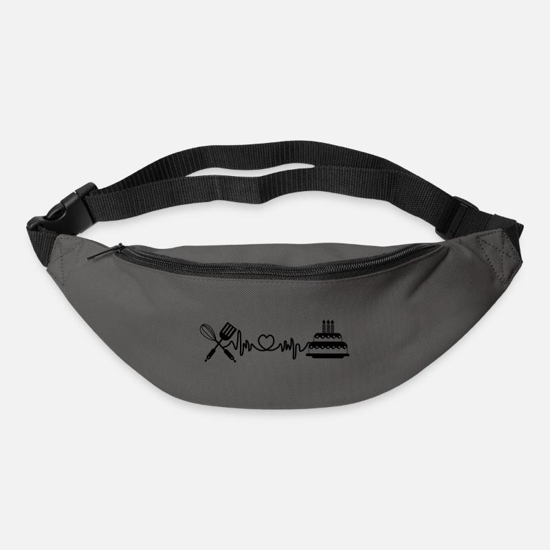 Cardio Herzfrequenz Küche - Gürteltasche - Graphite