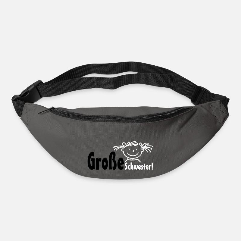 Große Schwester - Gürteltasche - Graphite