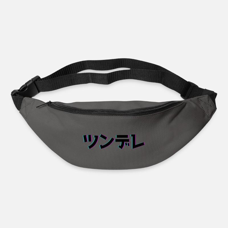 Tsundere Techno Design - Gürteltasche - Graphite