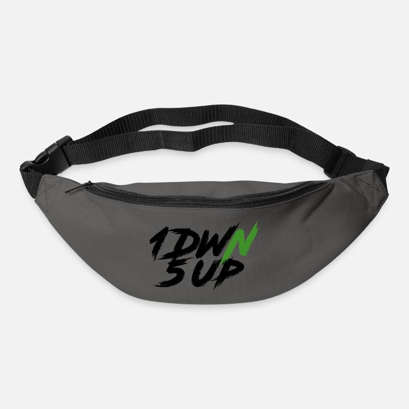 1DWN5UP black - Bum bag - graphite grey