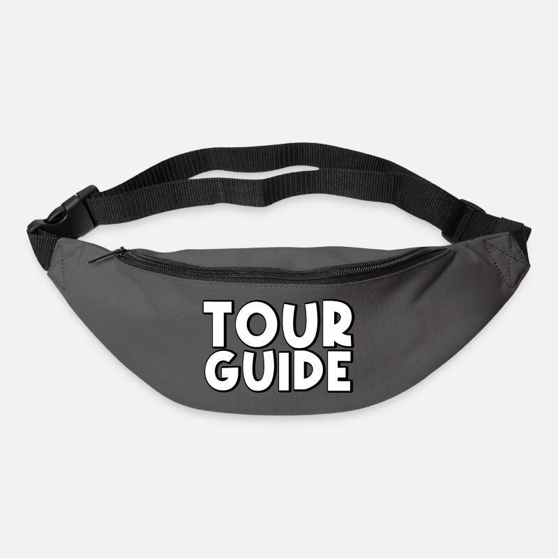 tour guide - Gürteltasche - Graphite