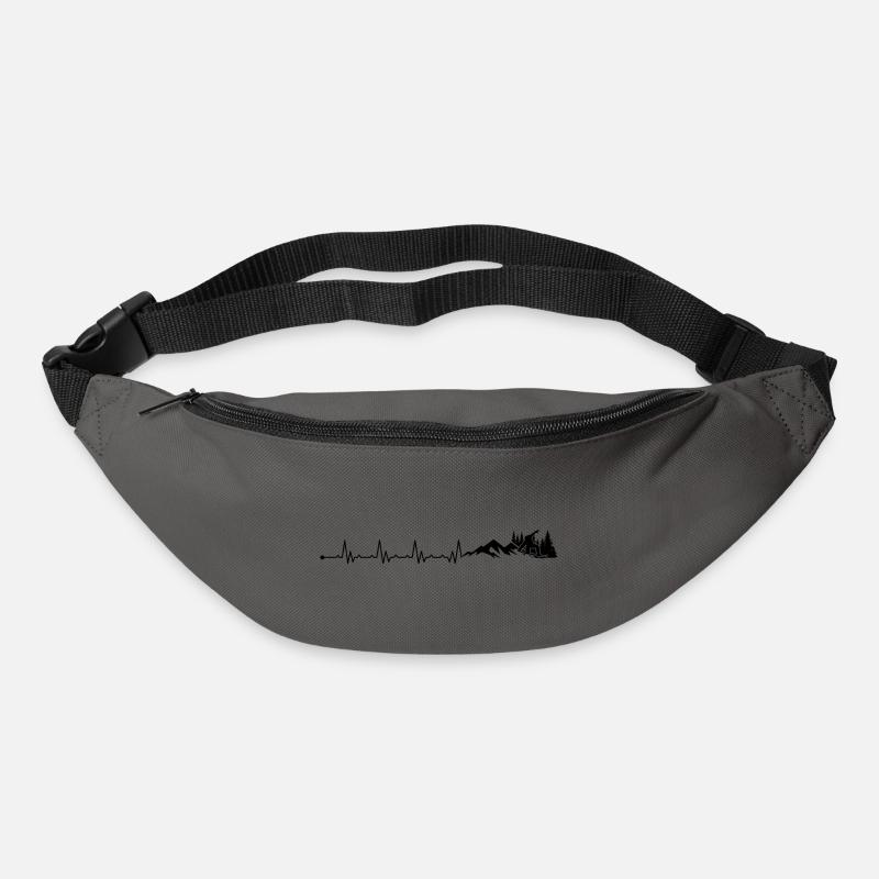 Warten auf Design-Upload - Gürteltasche - Graphite