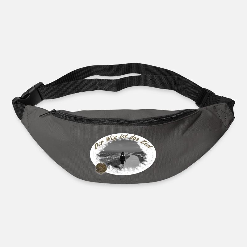 Jakobsweg - Gürteltasche - Graphite